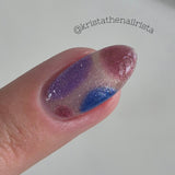 G984 Coming Up Roses Pink 3D Cat Eye Magnetic Gel Polish