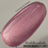 G984 Coming Up Roses Pink 3D Cat Eye Magnetic Gel Polish