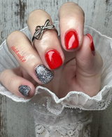 D935 Poppy Red Creme Dip Powder