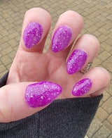 D519 Captivate Purple Flake Dip Powder