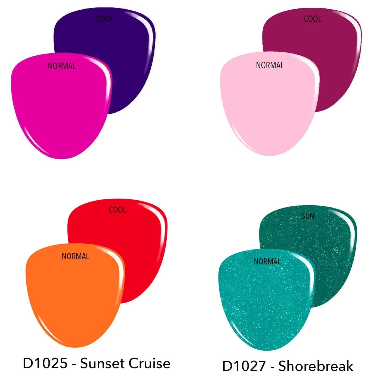純正クリアランス THAW NAIL POLISH 4colorset シアーカラー 【公式通販】