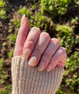 D414 Chic Nude Glitter Dip Powder