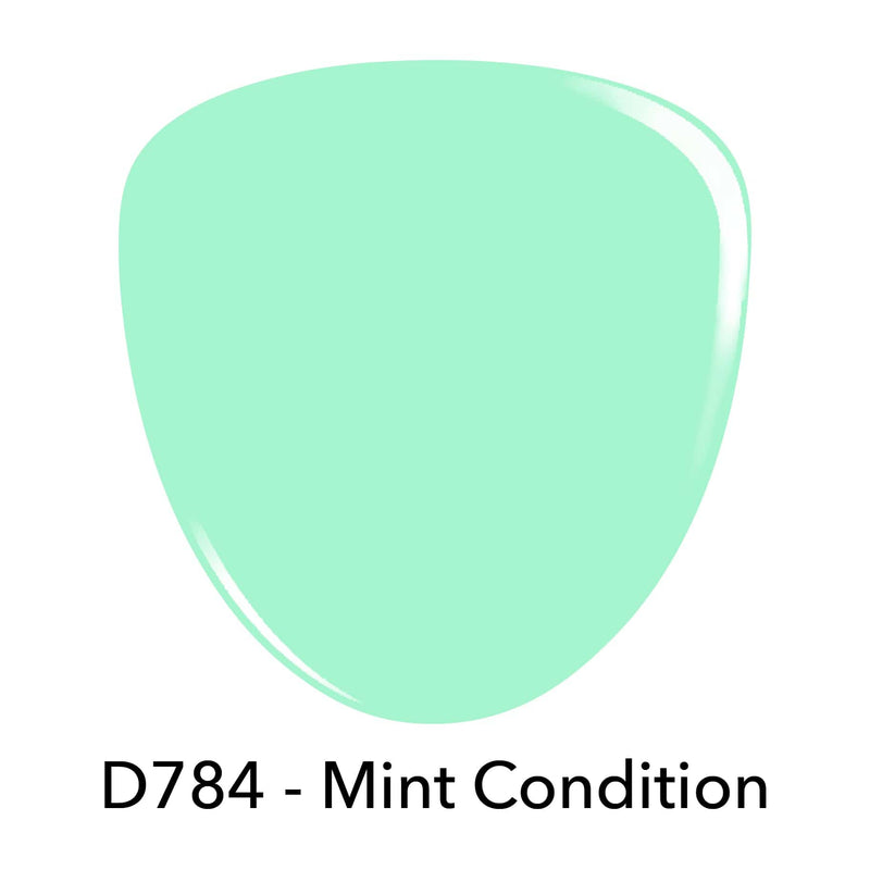 Combo Sets D784 Mint Condition Green Creme Polish + Dip Powder Set