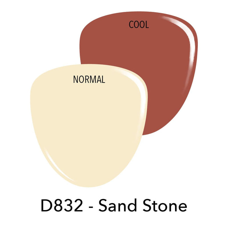Combo Sets D832 Sand Stone Orange Crème Polish + Dip Powder Set