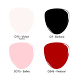 Dip Powder Basics Kit- Sensitive | Four Color Dip Powder Starter Kit