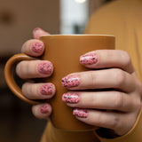 Dip Powder Black Flake Dip Powder Mix In