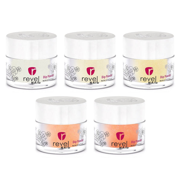 Dip Powder Candy Corn | Chrome Glow Tonal Set