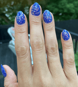 Dip Powder D1026 Party Wave Blue Flake Dip Powder