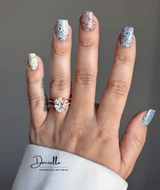 Dip Powder D1113 Sunnyside Up Yellow Glitter Dip Powder