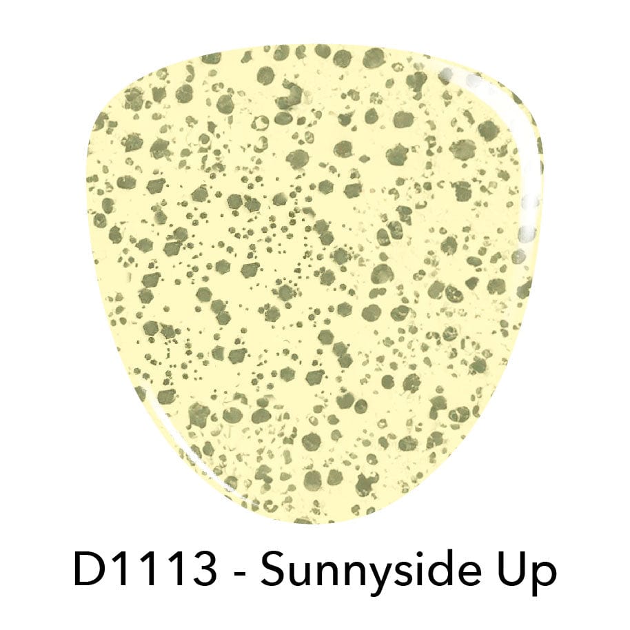 D1113 Sunnyside Up Yellow Glitter Dip Powder – Revel Nail