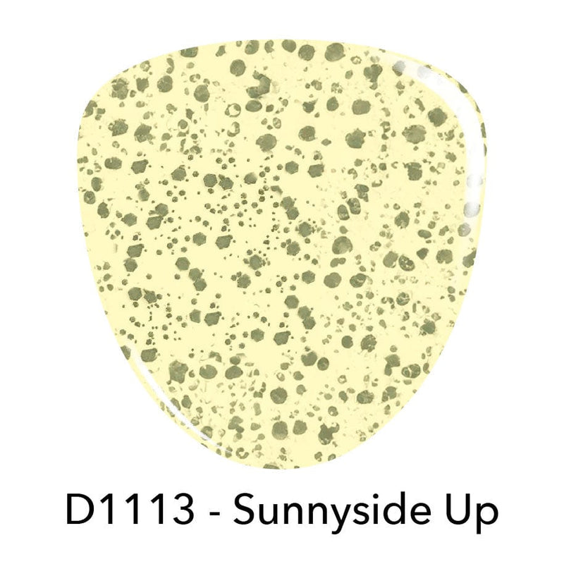 Dip Powder D1113 Sunnyside Up Yellow Glitter Dip Powder