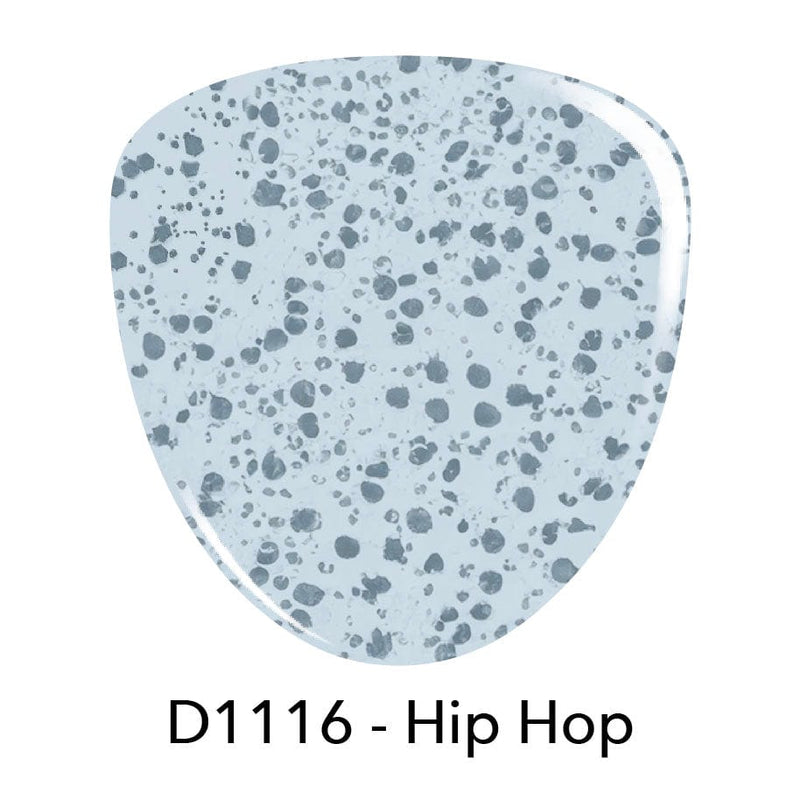 Dip Powder D1116 Hip Hop Blue Speckled Dip Powder