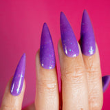 Dip Powder D1138 Remix Purple Glow Dip Powder