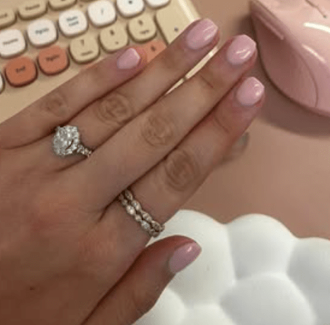 Dip Powder D129 Covetous Pink Crème Dip Powder 0.5 oz jar