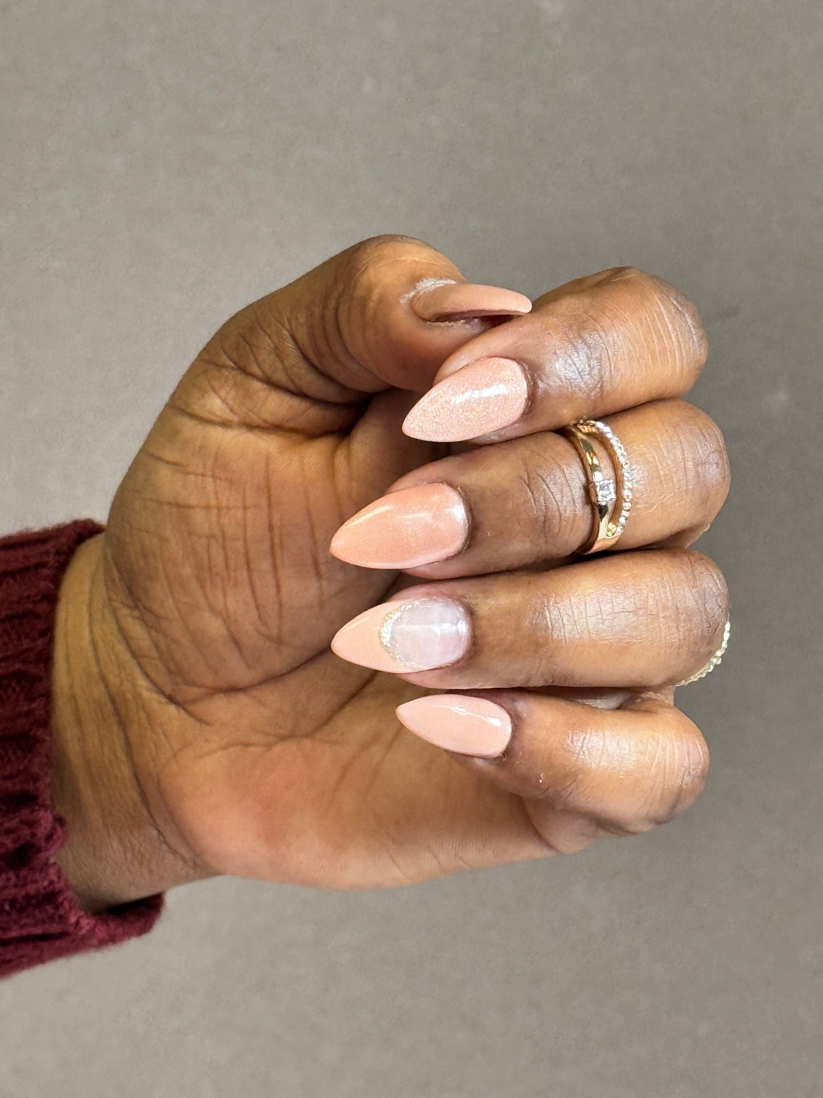 Luxurious Satin Cacao Nails