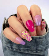 Dip Powder D1341 Daisy Pop Glitter Dip Powder