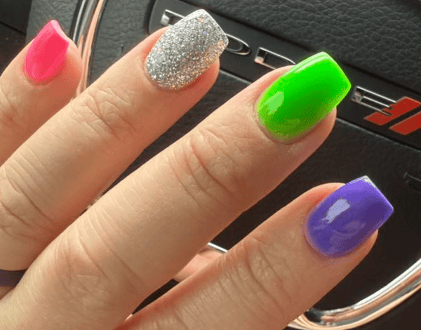 Dip Powder D1350 Utopia Glitter Dip Powder