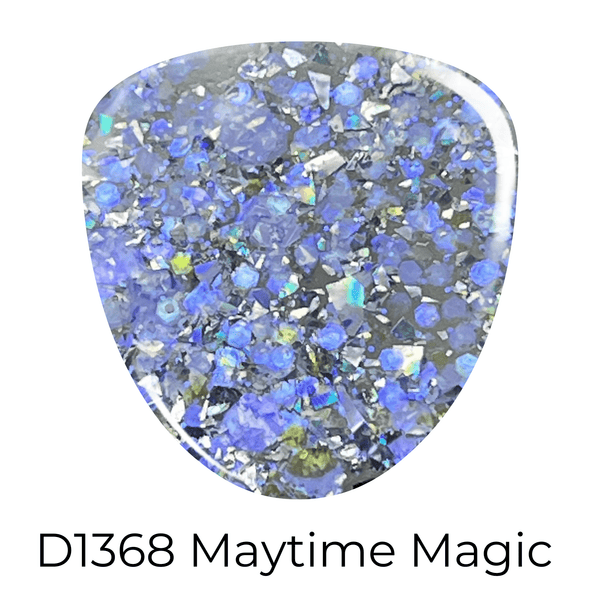 Dip Powder D1368 Maytime Magic Flake Dip Powder
