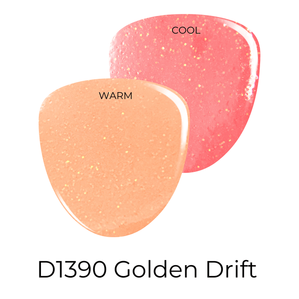Dip Powder D1390 Golden Drift Mood Changing Dip Powder
