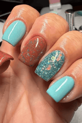 Dip Powder D1403 Canyon Jewel Flake Dip Powder