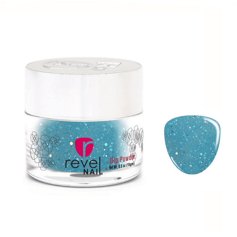 Dip Powder D1466 Trevi Fountain Glitter Dip Powder