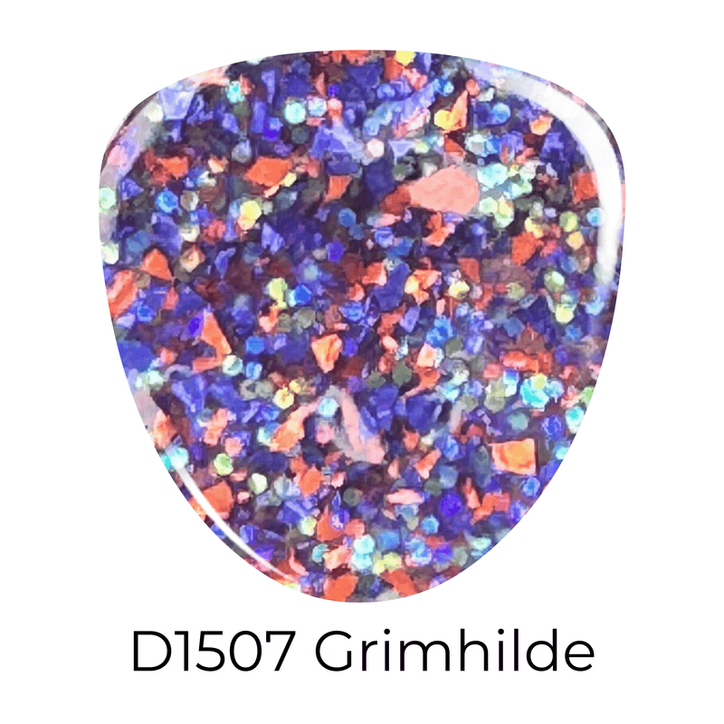 Dip Powder D1507 Grimhilde Multi Glitter Dip Powder
