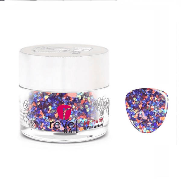 Dip Powder D1507 Grimhilde Multi Glitter Dip Powder