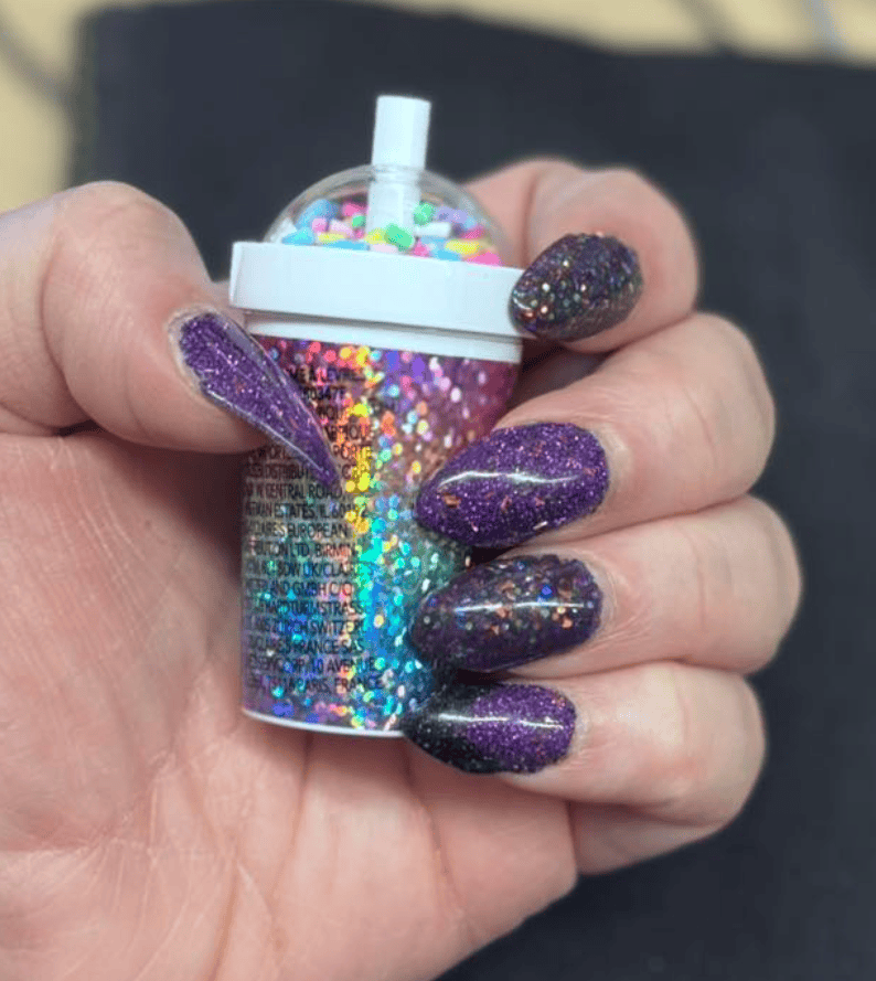 Dip Powder D1507 Grimhilde Multi Glitter Dip Powder