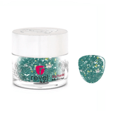 Dip Powder D1515 Grateful Greenery Flake Dip Powder