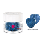 Dip Powder D1516 Fanpire Blue Chrome Dip Powder