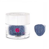Dip Powder D1594 Silver Snowstorm Dip Powder