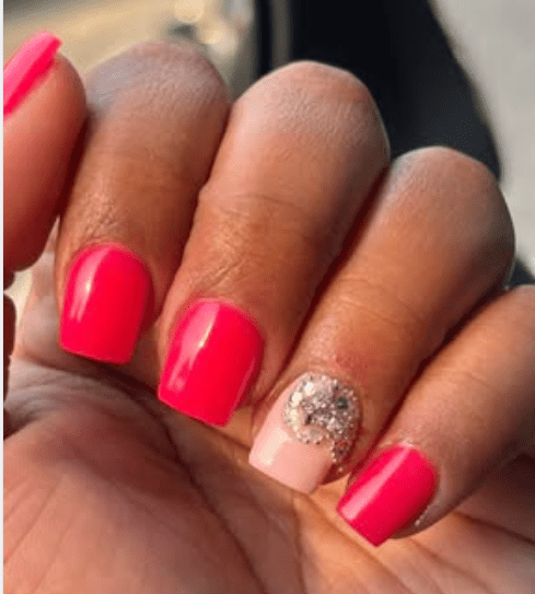 Dip Powder D168 Rhea Pink Crème Dip Powder 0.5 oz jar