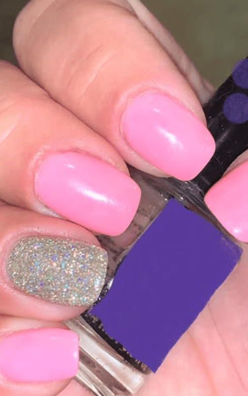 Dip Powder D170 Theia Gold Glitter Dip Powder 0.5 oz jar