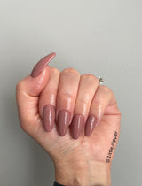 Dip Powder D228 Wink Brown Crème Dip Powder 0.5 oz jar