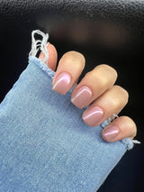 Dip Powder D235 Hush Pink Crème Dip Powder 0.5 oz jar