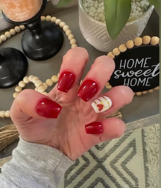 Dip Powder D247 Diva Red Crème Dip Powder