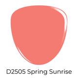 Dip Powder D2505 Spring Sunrise Orange Creme Dip Powder