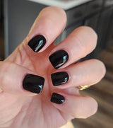 Dip Powder D251 All-Nighter Black Purple Crème Dip Powder