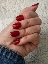 Dip Powder D350 Eager Red Crème Dip Powder