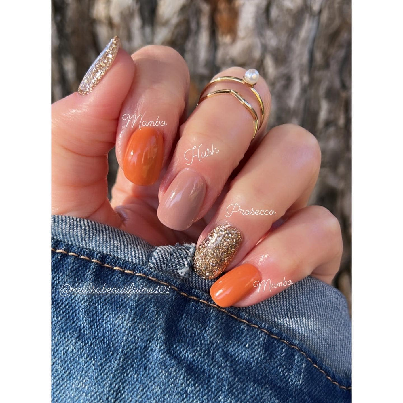 美品　アニベールエトワール　ジレ　ベスト　パール　¥77000→¥21700 D378 Prosecco Gold Glitter Dip Powder – Revel Nail