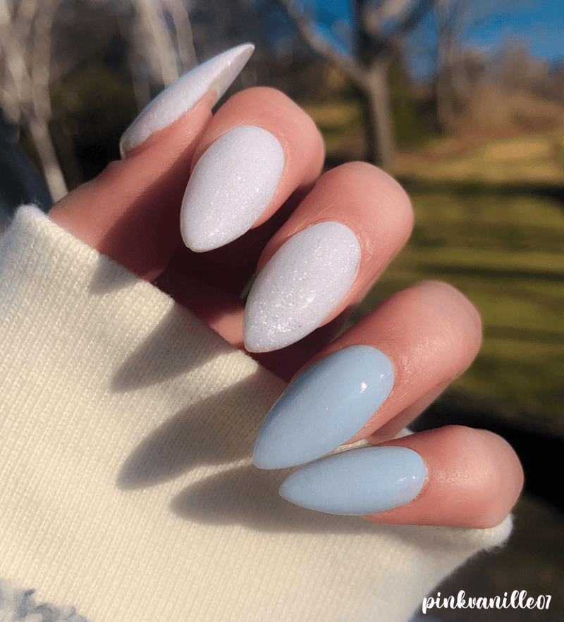 Dip Powder D386 Wonderland White Glitter Dip Powder