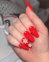 Dip Powder D544 Babe Red Crème Dip Powder 0.5 oz jar