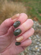 Dip Powder D559 Legacy Gold Glitter Dip Powder