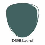Dip Powder D598 Laurel Green Crème Dip Powder 0.5 oz jar