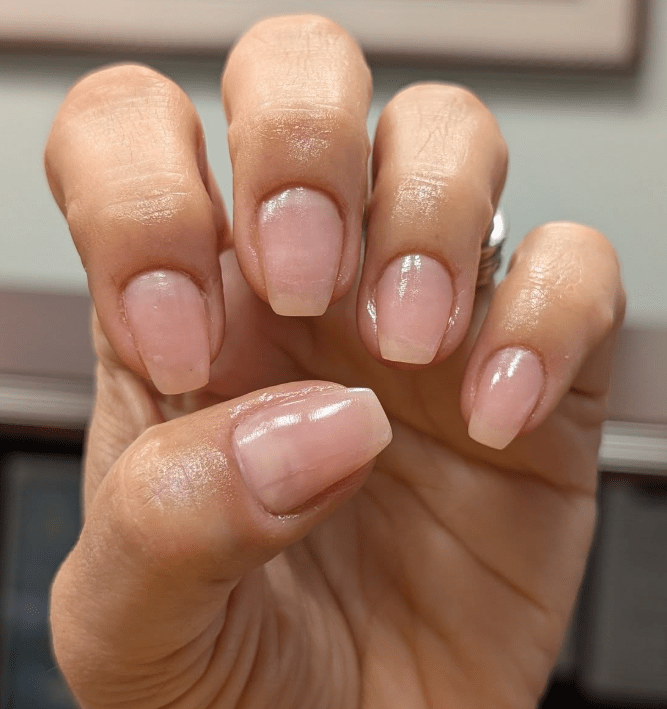 Dip Powder D73 Tricia Sheer French Dark Pink Dip Powder 0.5 oz jar