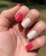 Dip Powder D789 Morning Dew White Flake Dip Powder