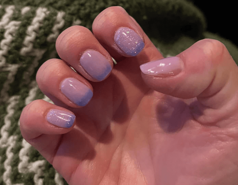 Dip Powder D859 Born this Way Blue Creme Dip Powder