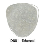 Dip Powder D881 Ethereal White Shimmer Dip powder Pro Product 2 oz