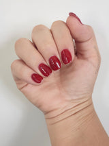 Dip Powder D896 Siren Red Glitter Dip powder Pro Product 2 oz