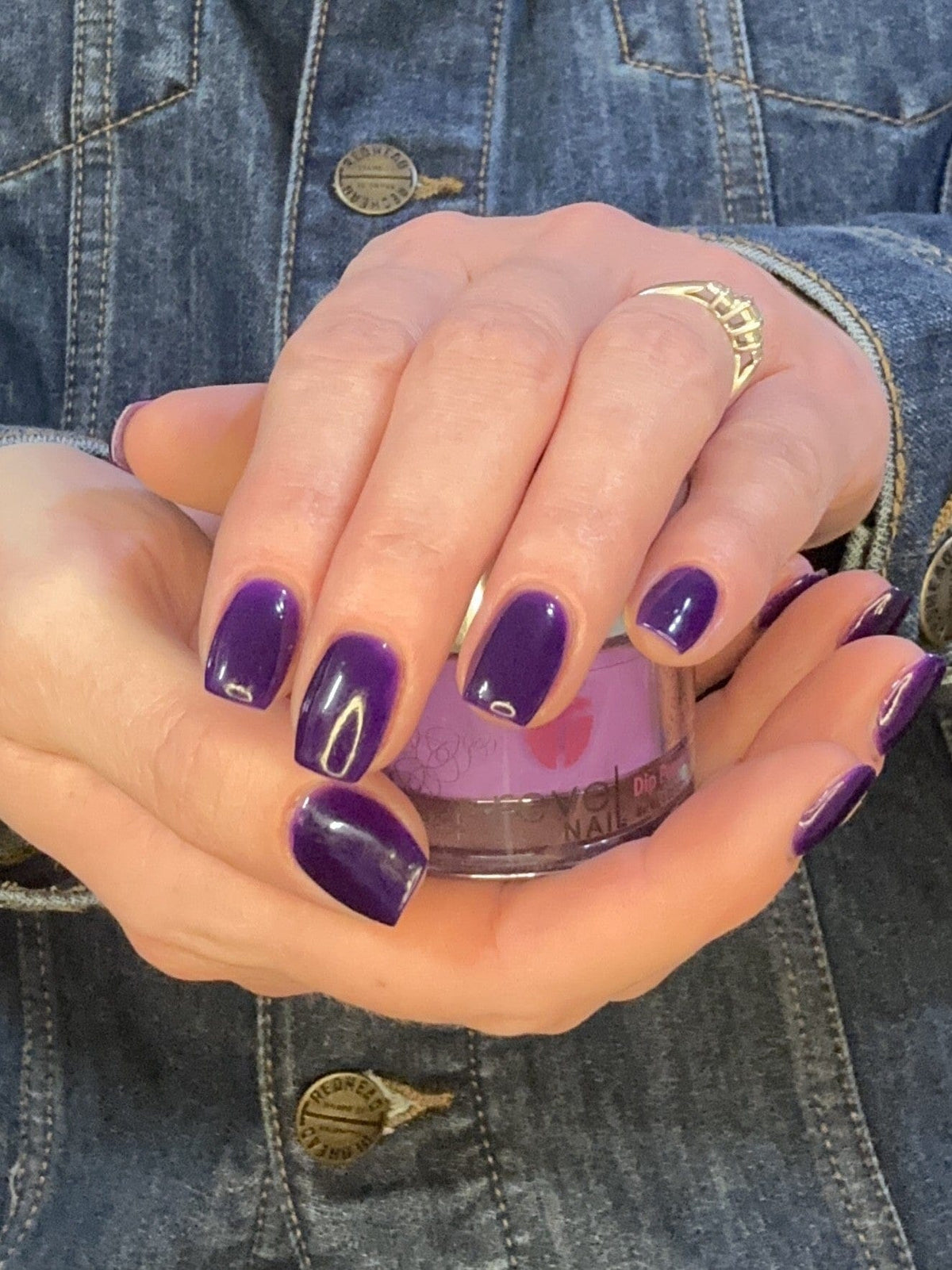 D908 Palazzo Purple Creme Dip Powder – Revel Nail